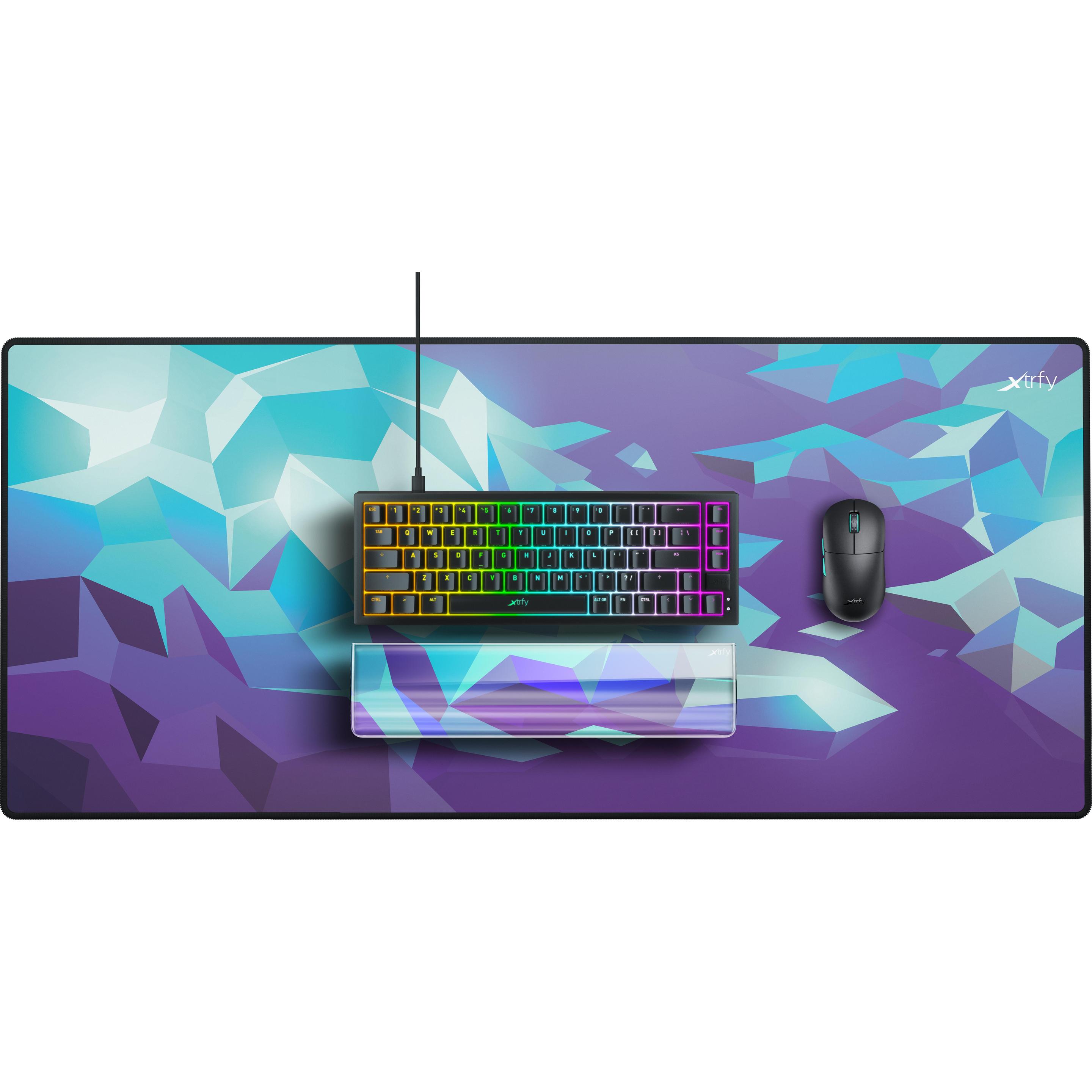 Thumbnail - CHERRY xtrfy WR5 Compact Handballenauflage - Litus Blue, Maus + Tastatur Zubehör, Blau