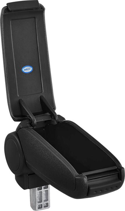 Produktbild Pro-Tec Mittelarmlehne VW Up! mit Staufach Kunstleder Schwarz mit weissen Nähten