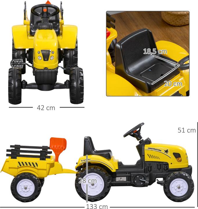 Produktbild Jamb Kinder-Traktor