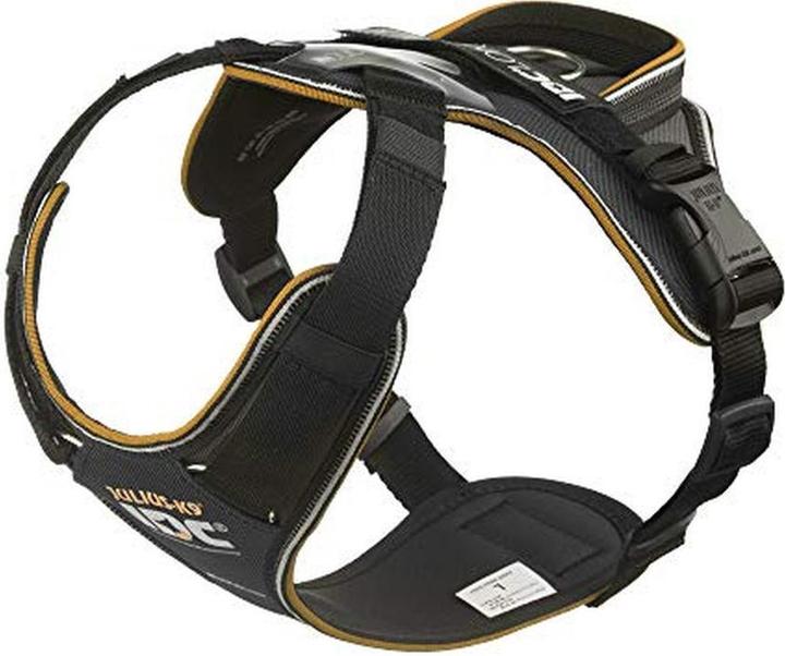 Actual product image Julius-K9 Idc Hondentuig Longwalk Zwart / Grijs (L, Dog, General)