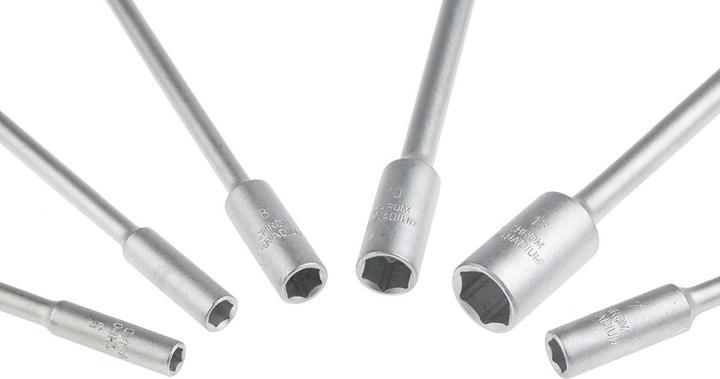 Produktbild Bahco Steckschlüssel-Satz mit T-Griff für Sechskantschrauben 5 - 13 mm - 6-teilig