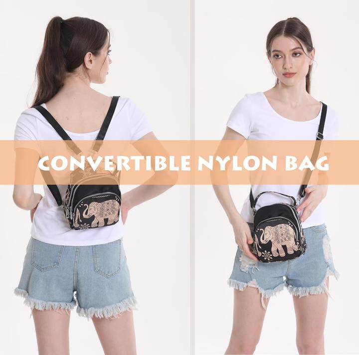 Produktbild Only-Bags.Store Kleine Umhängetasche Handtasche Umhängetasche Tragetasche Mini-Rucksack Nylontasche