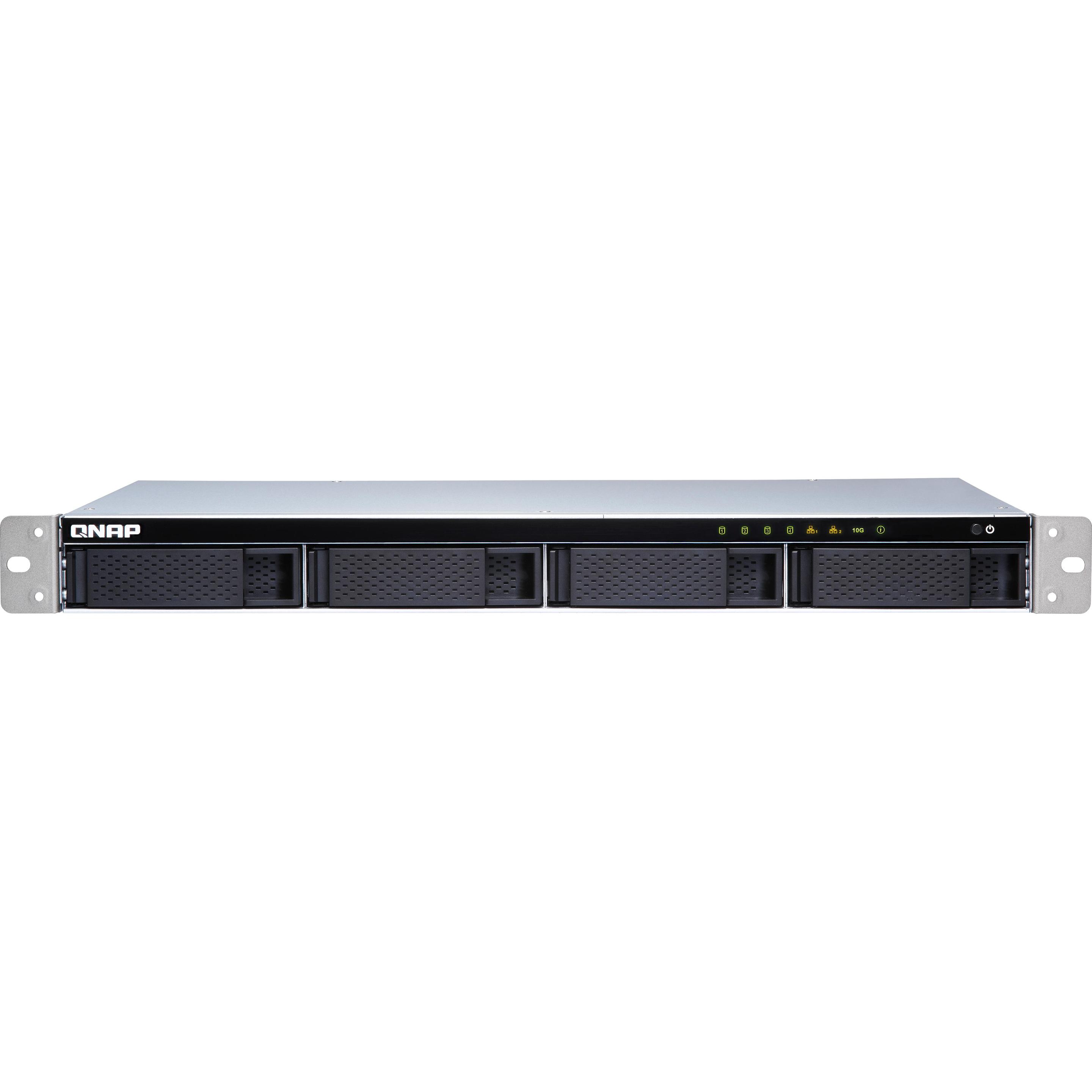 QNAP TS-431XeU-2G (0 TB), NAS, Schwarz