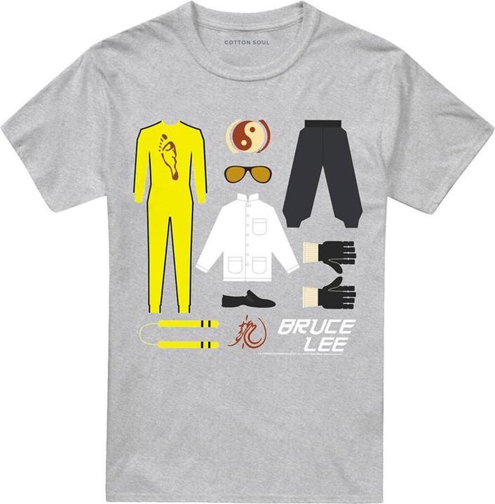 Produktbild Bruce Lee Lee Gift Set TShirt meliert (L)
