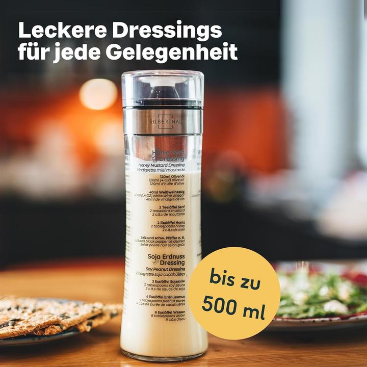 Image du produit Silberthal Dressing-Shaker mit Mischeinsatz (500 ml)
