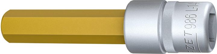 Produktbild HAZET Schraubendreher-Steckschlüsseleinsatz 986L-14 ∙ Vierkant12,5 mm (1/2 Zoll) ∙ Innen Sechskant … (14 mm)