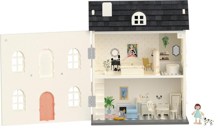 Immagine prodotto Classic World Casa delle bambole in legno vintage, 36 pezzi.