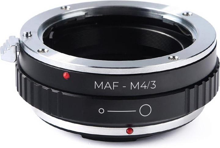 Image du produit K&F Concept Adaptateur d'objectif de haute précision, MAF-M4/3 (AF-M4/3)