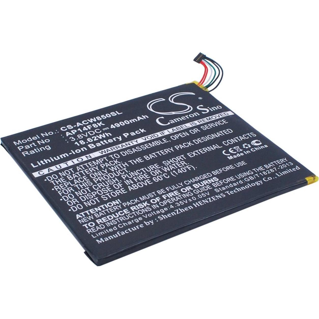 CoreParts Battery for Acer Mobile (4900 mAh), Notebook Akku, Schwarz