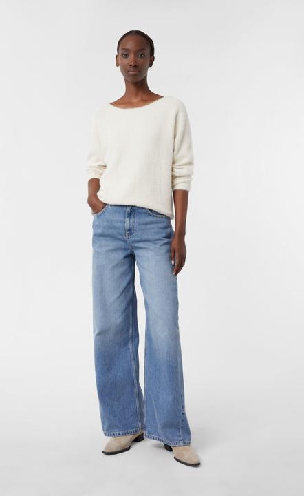 Produktbild Comma Strickpullover Weicher Pullover mit Fledermausärmeln (38)