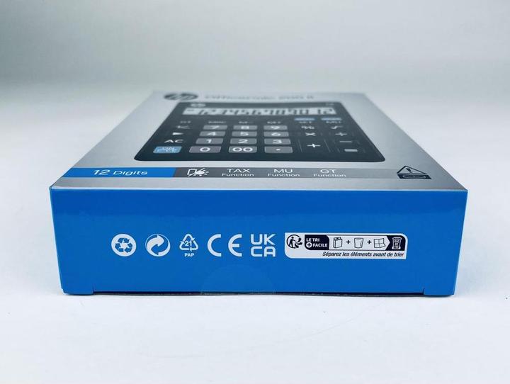 Produktbild HP OfficeCalc 200 II Tischrechner schwarz (Batteriebetrieb, Solarenergie)