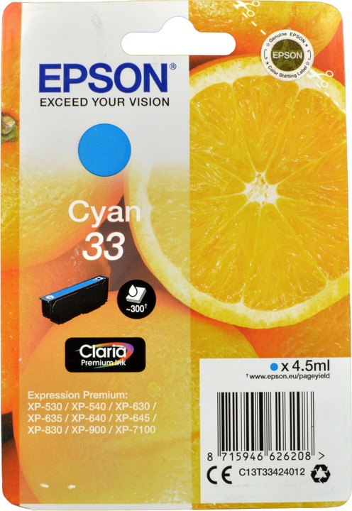 Epson 33 Claria Premium (C)