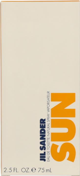 Actual product image Jil Sander Sun (Eau de toilette, 75 ml)