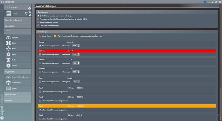 Productafbeelding Aqua Computer OCTO ventilatorregelaar voor PWM ventilatoren (8 Ventilator)