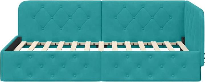 Actual product image vidaXL Eckbettgestell (100 x 200 cm)