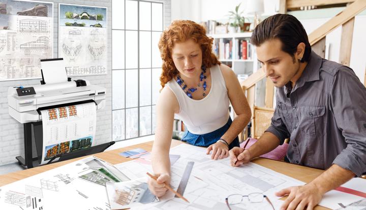 Produktbild HP T525, 36" DesignJet (Tintenpatrone, Farbe)