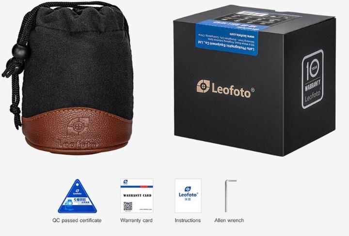 Produktbild Leofoto HB-70 Ball Head w/ QP-70N Quick Release Plate (Kugelkopf)