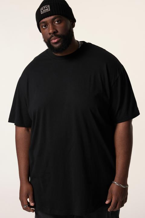 Actual product image Sthuge T-shirt, short sleeve, oversized, rear print, up to 8 XL (XL)