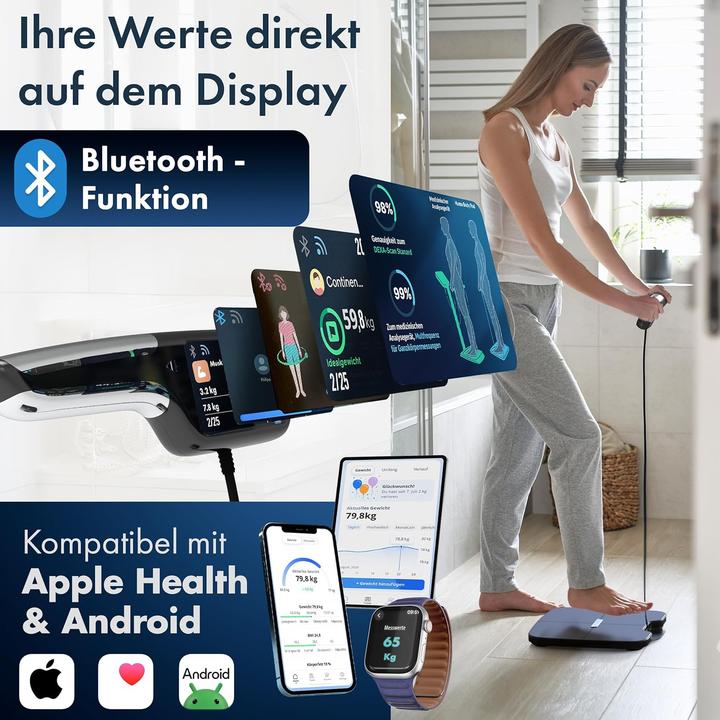 Produktbild Sensolite Personenwaage mit Körperfettanalyse (180 kg)