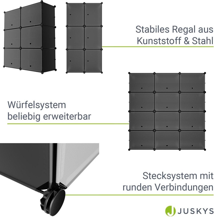 Produktbild Juskys Benson (86 x 96 x 31 cm)