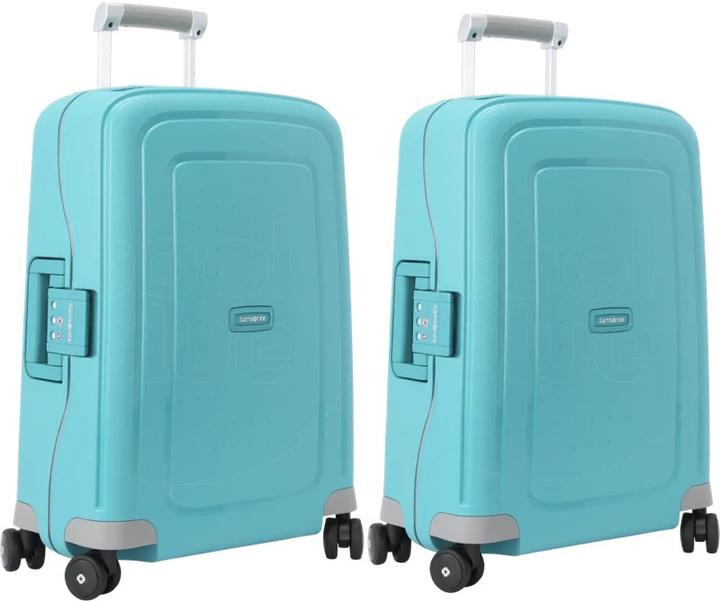 Produktbild Samsonite S'cure Spinner 55cm Aqua Blue Duo Lugcase Set (34 l)