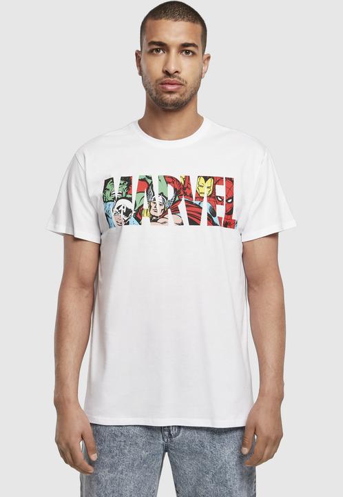 Image du produit Merchcode Tee Marvel Logo Character (S)