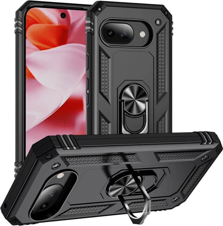 Cover-Discount Google Pixel 9a - Robustes Back Cover mit Kickstand (Google Pixel 9a)