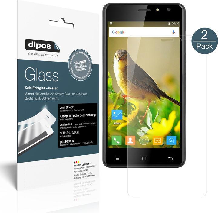 Actual product image Dipos Screen Protector Anti-Shock (1 pcs., Zopo C2)