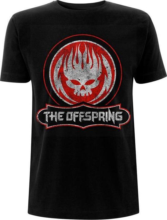 Produktbild The Offspring Erwachsene Distressed Totenkopf TShirt (XL)