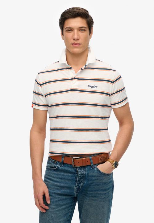 Immagine prodotto Superdry Leichtes Jersey-Polohemd mit Streifen (XL)