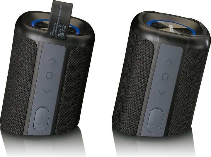 Actual product image Lenco BTP-400BK Bluetooth Speaker (10 h, Battery operated)