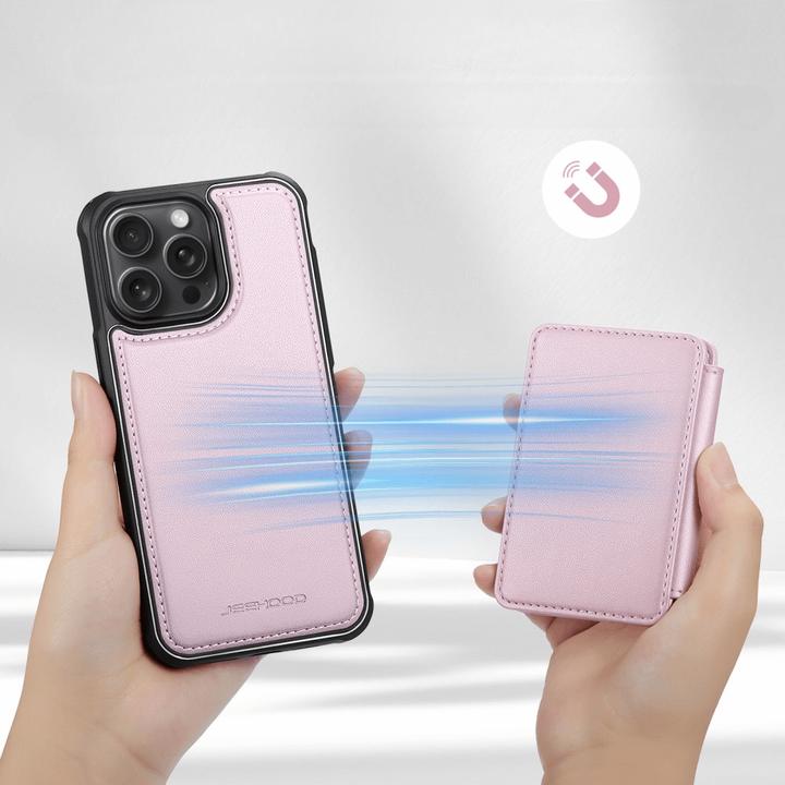 Immagine prodotto Cover-Discount iPhone 16 Pro - Cover posteriore 2-in-1 con supporto per carta di credito (Apple iPhone 16 Pro)