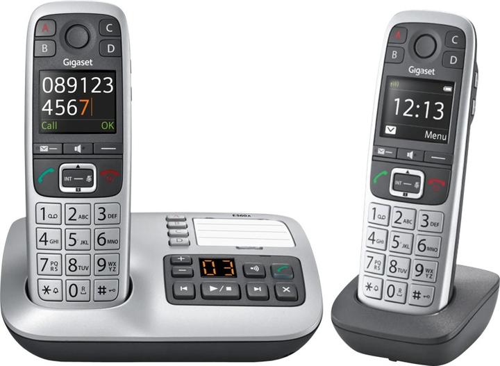 Produktbild Gigaset E560A DUO Basis met 2 handsets