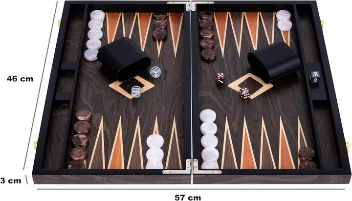 Produktbild Engelhart Luxus-Backgammon Spielbrett