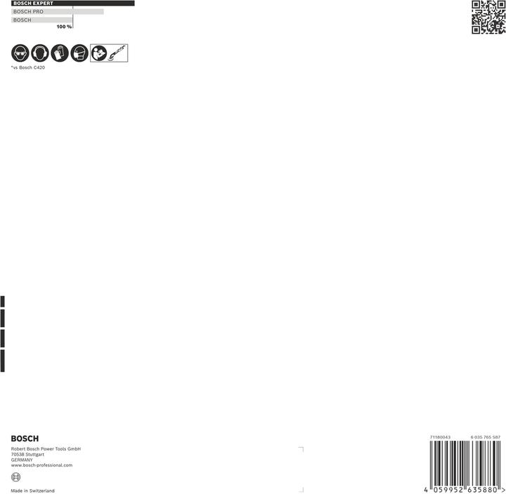 Image du produit Bosch Professional Zubehör Grille abrasive pour ponceuse pour cloison sèche (180)