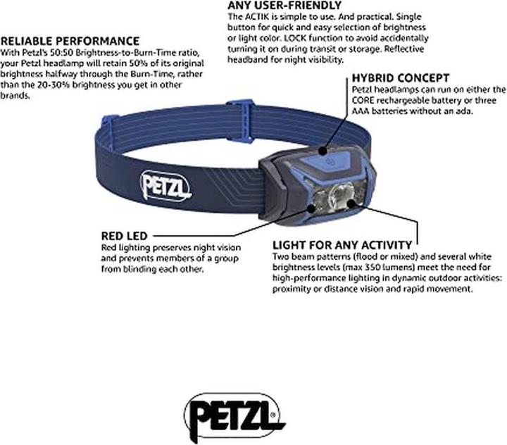 Produktbild Petzl Actik (450 lm)