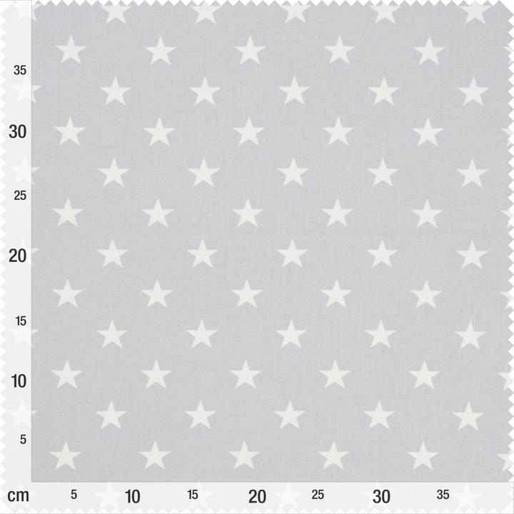 Nutritional values and ingredients VBS Cotton fabric "Stars pastel", 145 cm, 158 g/rm, by the metre