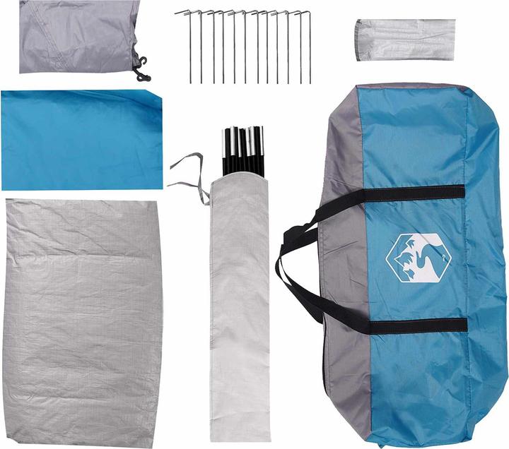 Produktbild vidaXL Campingzelt (7.30 kg, 6 Personen)