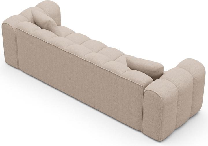 Actual product image Maison Heritage Sofa With Bed Function And Box, "Arden", 3 Seats, Cappuccino, 253x102x70 Made in Europe (3-seater)