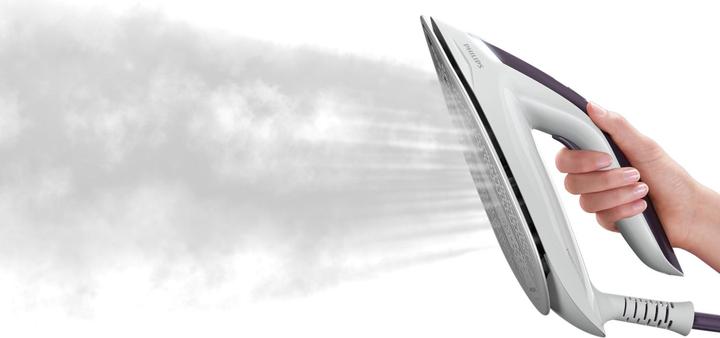 Image du produit Philips PSG8050/30 steam ironing station SteamGlide soleplate Purple (2700 W, 600 g/min)