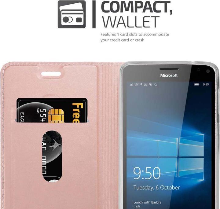 Image du produit Cadorabo Book Classy Style Cover (Microsoft Lumia 950 XL)