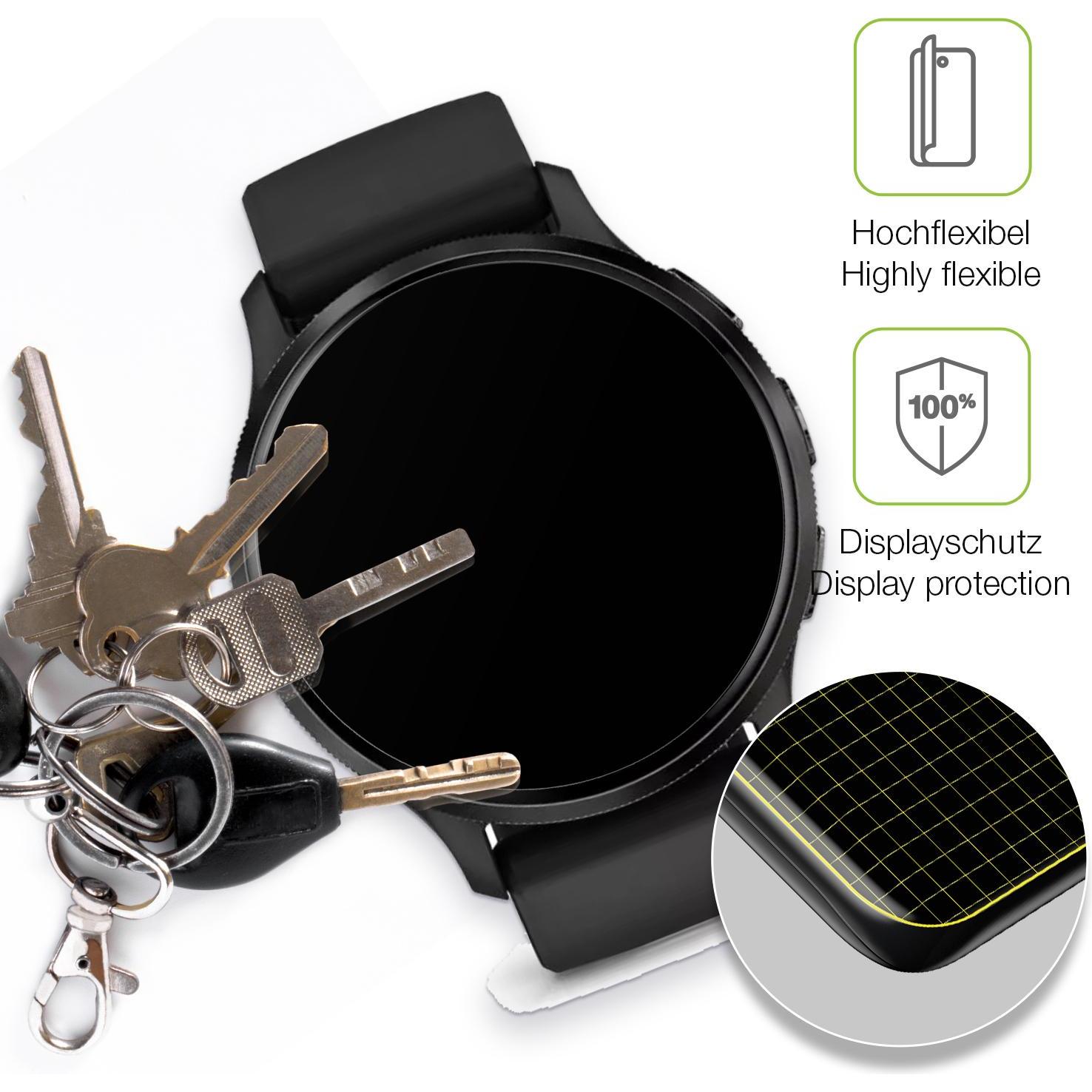 Thumbnail - Dipos Full Cover Schutzfolie Matt, Smartwatch Schutzfolie, Transparent