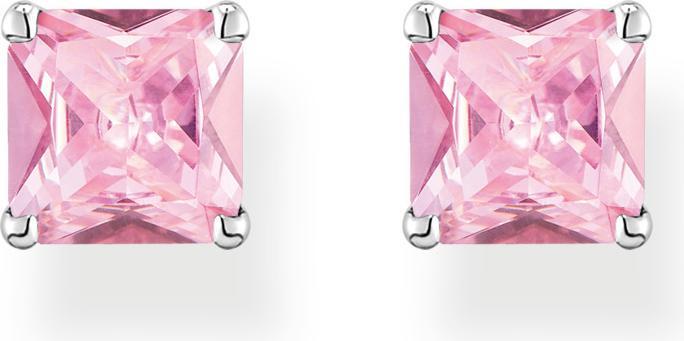 Immagine prodotto Thomas Sabo Orecchini a perno con pietra rosa, argento (Argento 925)