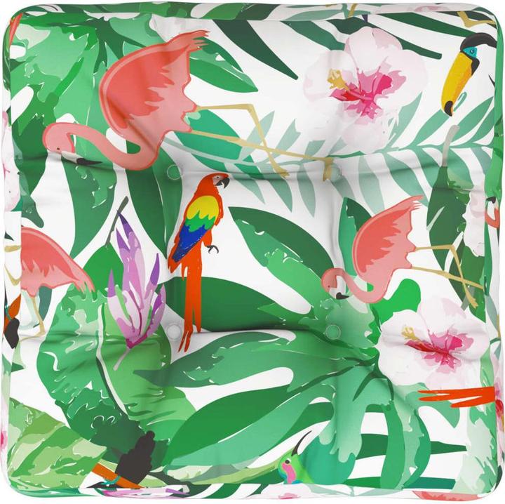 Actual product image vidaXL 10-piece garden lounge set with cushions (58 x 58 x 10 cm)