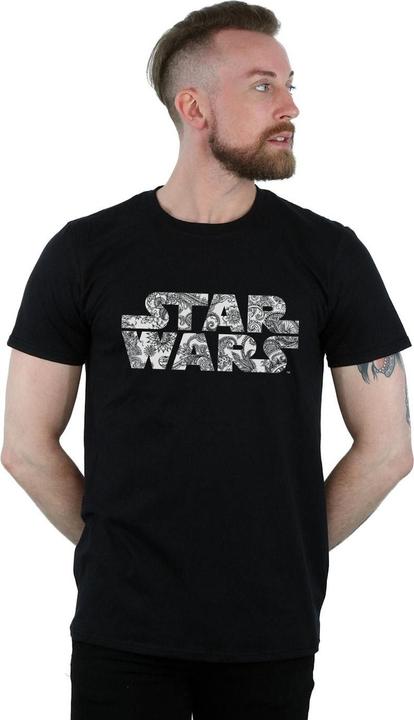 Produktbild Star Wars Ornamental Logo TShirt (M)