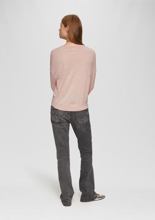 Immagine prodotto S.Oliver Strickpullover Verkürzter Strickpullover in Melange-Optik (M)