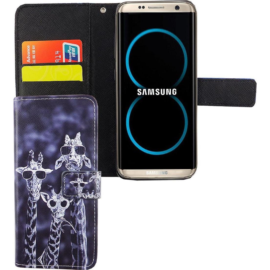 König Design Schutz Handy Hülle für Samsung Galaxy S8 Case Cover Tasche Wallet Etui Bumper (Samsung Galaxy S8+), Smartph...