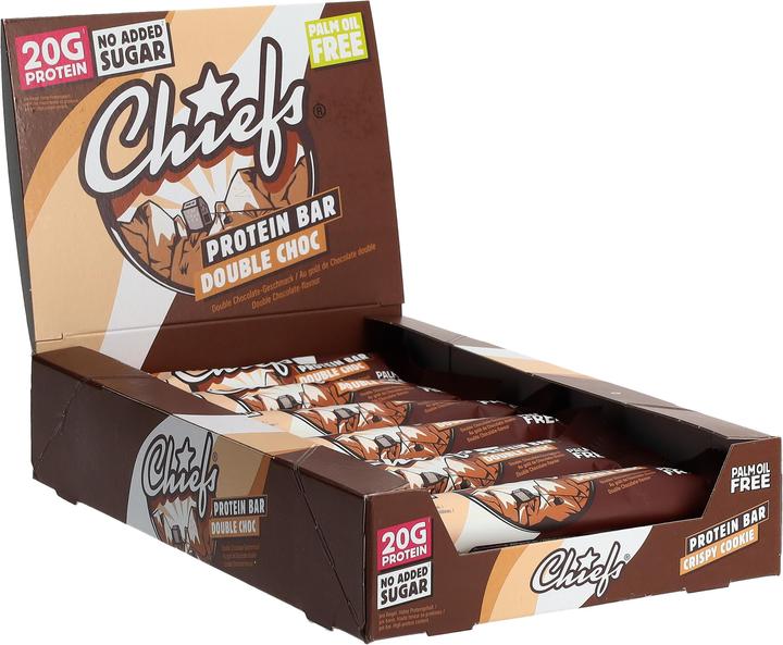 Image du produit Chiefs Barre de protéines (12 pcs, 660 g)