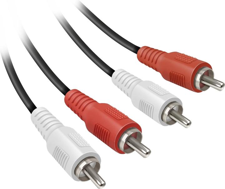 Actual product image Ekon Audio Cable 2 RCA Male to 2 RCA Male (3 m)