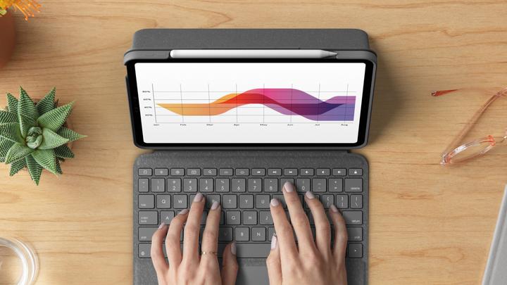 Immagine prodotto Logitech Folio Touch (CH, Apple iPad Air 2020, Apple iPad Air 2022)